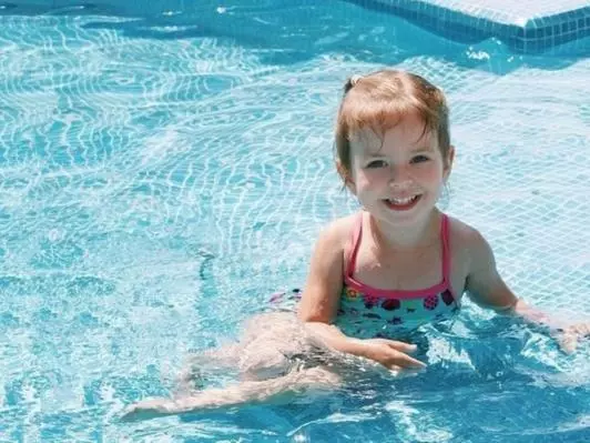 Заработал открытый бассейн!